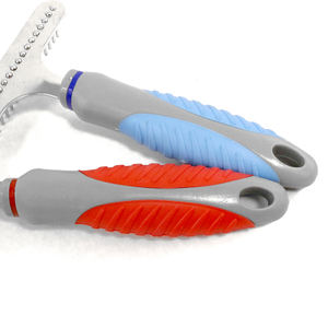 Stainless steel bristles and plastic body 15.5*11CM Steel Handle Needle Comb for <b>Pet</b> <b>Grooming</b> <b>Products</b> - Product Image 3