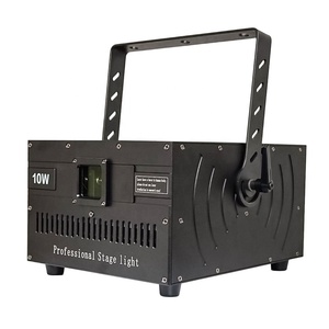 Maite chuyên nghiệp 10W laser hiển thị máy chiếu bên Disco sân khấu đầy đủ màu sắc <span class=keywords><strong>Lazer</strong></span> hoạt hình DJ đèn laser cho câu lạc bộ đêm thanh - Product Image 4