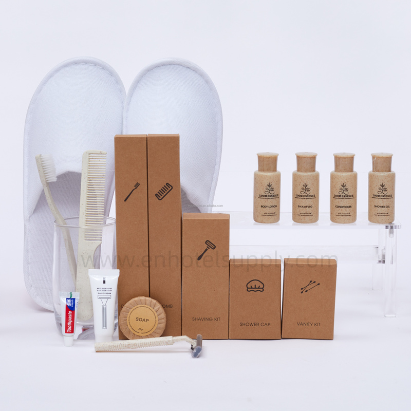 Hotel Accessories Disposable Amenities Kit Includes