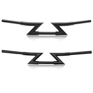 แฮนด์มอเตอร์ไซค์ RACEPRO Custom 1 นิ้ว 25 มม. ทรง Z Bars สไตล์วินเทจ สำหรับ <span class=keywords><strong>Harley</strong></span> <span class=keywords><strong>Davidson</strong></span> Chopper <span class=keywords><strong>Bobber</strong></span> - Product Image 5