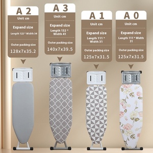 Mini usage domestique pliable électrique planche <span class=keywords><strong>à</strong></span> repasser support droit en plastique Double niveau multifonction Feng marque spéciale Stock en gros - Product Image 5