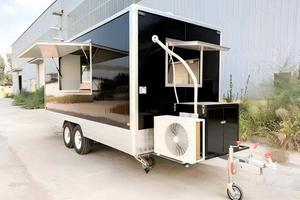 Camion de restauration mobile BBQ en gros à vendre, cuisine entièrement équipée en acier inoxydable pour la restauration commerciale - Product Image 2
