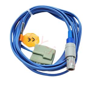 Sonde de capteur SPO2 souple adulte réutilisable de consommables médicaux pour MEC-1000,MEC1200,NewPM6000,PM700 0/8000/<span class=keywords><strong>9000</strong></span>,VS800,PM600 - Product Image 1