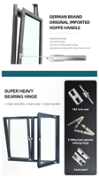Ventanas de Aluminio Exteriores con Certificación Zekin NFRC AS2047, Vidrio Templado Doble, Antirrobo, Abatibles y Oscilobatientes