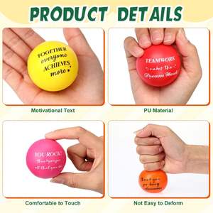 Pelota Antiestrés de Espuma de PU con Forma de Dibujos Animados Personalizable Promocional IDEA GIFT con Logotipo Impreso en Serigrafía - Product Image 5
