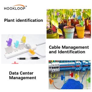 Etichette per Cavi Resistenti ai Graffi, Stampa su Materiale Sintetico PP, Cartellini per Cavi in Nylon Scrivibili con Chiusura a Strappo - Product Image 5