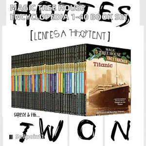 Magic Tree House Serie Piccola Enciclopedia 1-40 Libri Set Libri per Bambini con Capitoli Illustrati Copertina Morbida in Carta Patinata - Product Image 2