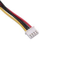 Cable de Alimentación HJX SATA15P a 4P HSG con Conectores de Encaje Dorados, Material de PVC de 90 mm, en Existencia