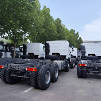 Châssis de camion SINOTRUK HOWO T7 6x4 blanc pour bétonnière/camion benne Euro 2, châssis poids lourd à vendre