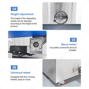 Hnoc Hoàn toàn tự động Cup bánh khuôn hình Muffin làm cho hình thức người gửi tiền bánh điền vào máy - Product Image 4