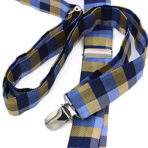 Mode hommes bretelles noeud papillon poche carré 3 pièces ensemble dans une boîte Gentleman fête de mariage Bretele père mari coffrets cadeaux - Product Image 4