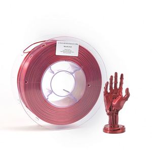 Lyjenny HS PETG Filamento de impresora 3D a granel 1KG Venta al por mayor 1,75mm Metálico Rojo Calificado Metal Textura Filamento de impresora 3D" - Product Image 1
