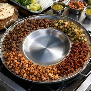 Big Sizes Commercial Kitchenware Double Handle Stainless Steel Steak Skillet <b>Induction</b> Gas Compatible Fry <b>Pan</b> for Restaurant - Product Image 5