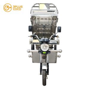 Triciclo Eléctrico de Carga de Acero Inoxidable 2026, Scooter Eléctrico de 3 Ruedas, Bicicleta Eléctrica de Carga - Product Image 5