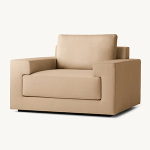 Sofá RH <span class=keywords><strong>PIERO</strong></span>, Muebles Modernos de Madera para Sala de Estar, Sofá Seccional Tapizado en Tela para Hoteles, Relleno de Esponja - Product Image 5