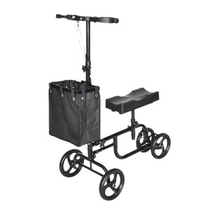Scooter de mobilité pour seniors en alliage d'aluminium léger avec siège et sac, chariot de courses, aide à la marche - Product Image 2