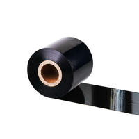 Cinta de Cera para Impresión por Transferencia Térmica de 110 mm x 300 m, Compatible con Impresoras de Etiquetas, Venta al por Mayor