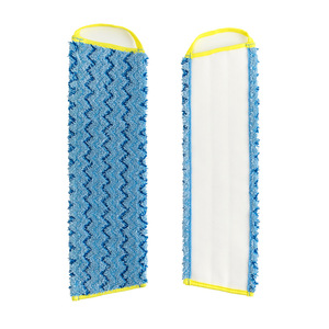 <b>Flat</b> <b>Mop</b> Replacement Head Microfibre Rectangular Hook And Loop Home Cleaning - Product Image 5