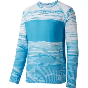 Chemises de pêche personnalisées OEM 2023, camouflage, protection UV, séchage rapide, manches longues, sublimation, imperméables, avec capuche - Product Image 5