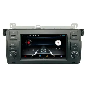 BMW E46/M3/318i/320i/325i/330/335 1998-2006ナビゲーションGPSビデオマルチメディア用カーDVDプレーヤーAndroidラジオオートラジオ