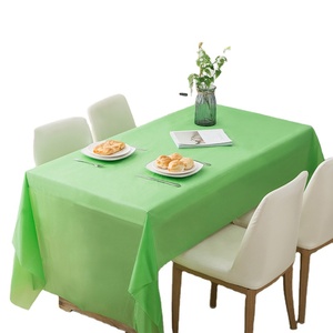 Outdoor picnic party plastic table cover 54 "x 108" lattice rectangular disposable tablecloth