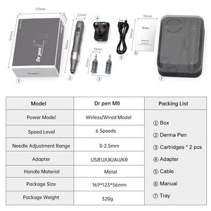 ตลับเข็มฉีดยาแบบใช้แล้วทิ้ง รองรับ OEM ODM บรรจุภัณฑ์โลโก้สั่งทำได้ ใช้ในบ้านหรือร้านเสริมสวย กระตุ้นรูขุมขนบนใบหน้าและหนังศีรษะ - Product Image 4