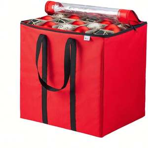 Contenedores de Almacenamiento Reutilizables Personalizados para Artículos Diversos Navideños, Caja de Almacenamiento Plegable Resistente para Bolas de Navidad - Product Image 5