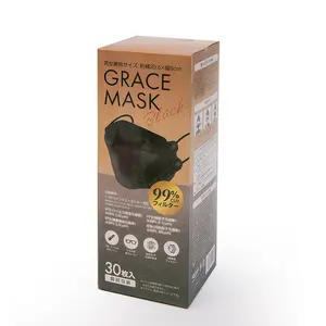 Colored 4 Layers Facemask Disposable Kf94 Mask Face Mask Fish Shape Masker Korea Kf94-Mask