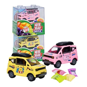 Fivestar New Candy mit Spielzeug pädagogisches DIY-Spielzeug Mini-Autospielzeug mit Rückenziehbarkeit für Kinder Mädchen und Jungen