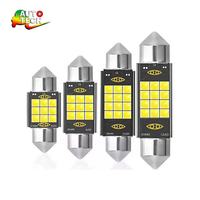 Nouvelle lumière indicatrice intérieure LED pointue, modèle 31/36/39/41 mm, 2 W, lumière florale, 12 V, compatible universellement avec les voitures