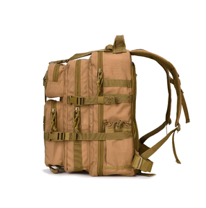 BL100 Coyote <b>Brown</b> 34L TACTICAL <b>Backpack</b> 3 Day Camping Pack Molle Bag <b>Backpacks</b> with 2 Sides Bottle Pockets - Product Image 5