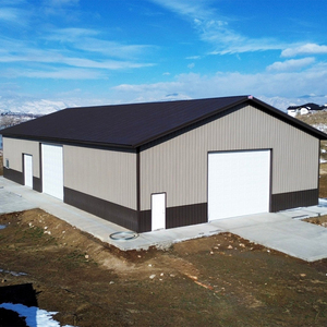 Đúc sẵn nhà kho nhà Khung ánh sáng mạ kẽm kết cấu thép xây dựng chế tạo - Product Image 1