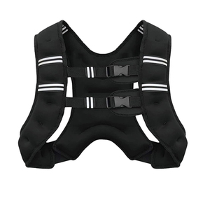 Gilet lesté réglable Aofit avec bandes réfléchissantes, gilet d'entraînement respirant pour la course à pied et la <span class=keywords><strong>musculation</strong></span> - Product Image 1