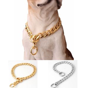 <span class=keywords><strong>Collier</strong></span> de luxe en acier inoxydable <span class=keywords><strong>pour</strong></span> chien, chaîne dorée <span class=keywords><strong>pour</strong></span> animaux de compagnie de petite et moyenne taille, idéal <span class=keywords><strong>pour</strong></span> les boulys de combat - Vente en gros - Product Image 2