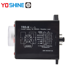 요시네 고품질 -N 시리즈 AC220V 10A 구리 접점 미니어처 스타 델타 자동 애플리케이션 타이머 - Product Image 4