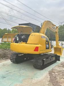 Gran oferta, de 7 toneladas Komatsu excavadora sobre orugas, maquinaria de construcción pequeña, motor central, engranaje de motor disponible, precio barato - Product Image 3