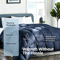 Couette ChamXue, literie moelleuse, garnissage en fibres alternatives au duvet, réversible, respirante, blanche, luxueuse, douce, confortable, qualité hôtelière