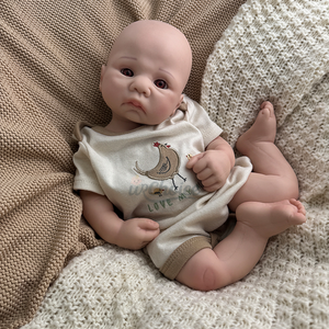 Poupée Reborn en Silicone solide de 39cm/16 pouces, jouet en peluche pour bébé, à collectionner et cadeau pour les enfants, OEM/ODM - Product Image 5