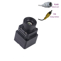 Mini caméra thermique infrarouge réseau 640x512 avec vision nocturne, prend en charge les interfaces CVBS et IP, garantie 1 an