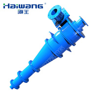 Hydrocyclone en alliage haute teneur en chrome Haiwang FX500-GX-S2x4 DN75 pour la séparation solide-liquide