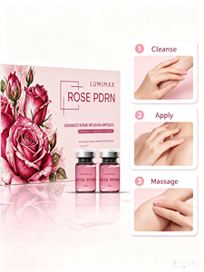 เซรั่มบำรุงผิวหน้า Rose PDRN สูตรธรรมชาติ 5 มล. สำหรับผิวหน้า OEM - Product Image 5