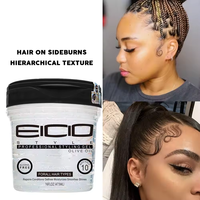 Gel Coiffant Professionnel sans Alcool Éco à l'Huile d'Olive de Marque Privée pour Tous Types de Cheveux, 236 ml en Gros