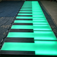 Vente directe usine : Piste de danse musicale interactive LED pour intérieur et extérieur, idéale pour jeux, parcs et fêtes