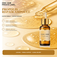 Sérum Éclat à la Propolis et Niacinamide – Répare la Barrière Cutanée, Hydratant, Ampoule Réparatrice, Essence Éclaircissante Anti-Âge pour le Visage