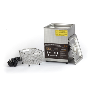 Limpiador Ultrasónico Industrial de 2L 60W con Calentador Máquina <span class=keywords><strong>para</strong></span> Limpiar Piezas de Coche Joyas Gafas y Relojes - Product Image 1