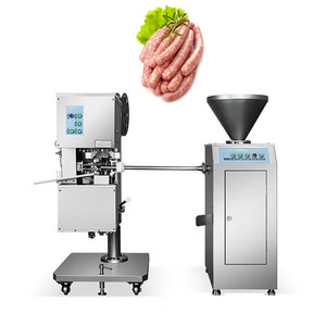 เครื่องทำไส้กรอกสเตนเลสสตีลอัตโนมัติเต็มรูปแบบ, เครื่องทำไส้กรอกกรอบ, เครื่องทำไส้กรอกแดง - Product Image 5