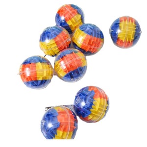 Bóng lăn mini giảm căng thẳng Mê Cung trẻ em trẻ em 3D Khối Ma Thuật Câu đố đồ chơi trò chơi giải nén chơi sáu mặt - Product Image 3
