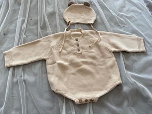 PHB 50842, Mono de Punto con Capucha para Bebés, Nuevos Estilos 2021, Ropa para Recién Nacidos - Product Image 4