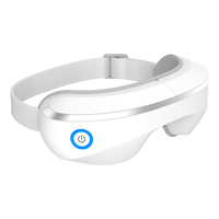 Intelligenter vibrierender Augenmassagegerät mit Bluetooth-Funktion, Luftdruck-Kompression, 180° faltbar, kabellose Fernbedienung – tragbar