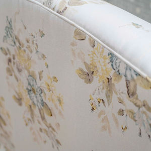 अमेरिकी देश पुष्प प्रिंट 3-सीटर सोफे मॉड्यूलर डिजाइन शीतलन सुविधा कपास मिश्रण अपार्टमेंट के लिए असबाब स्कर्ट आधार - Product Image 5